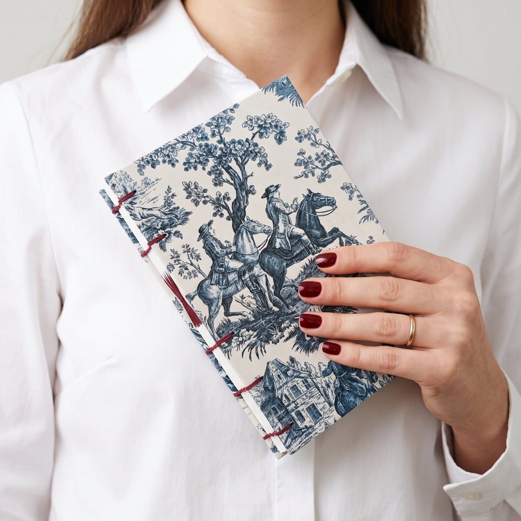French Hunting Toile / Weekly Calendar 2027