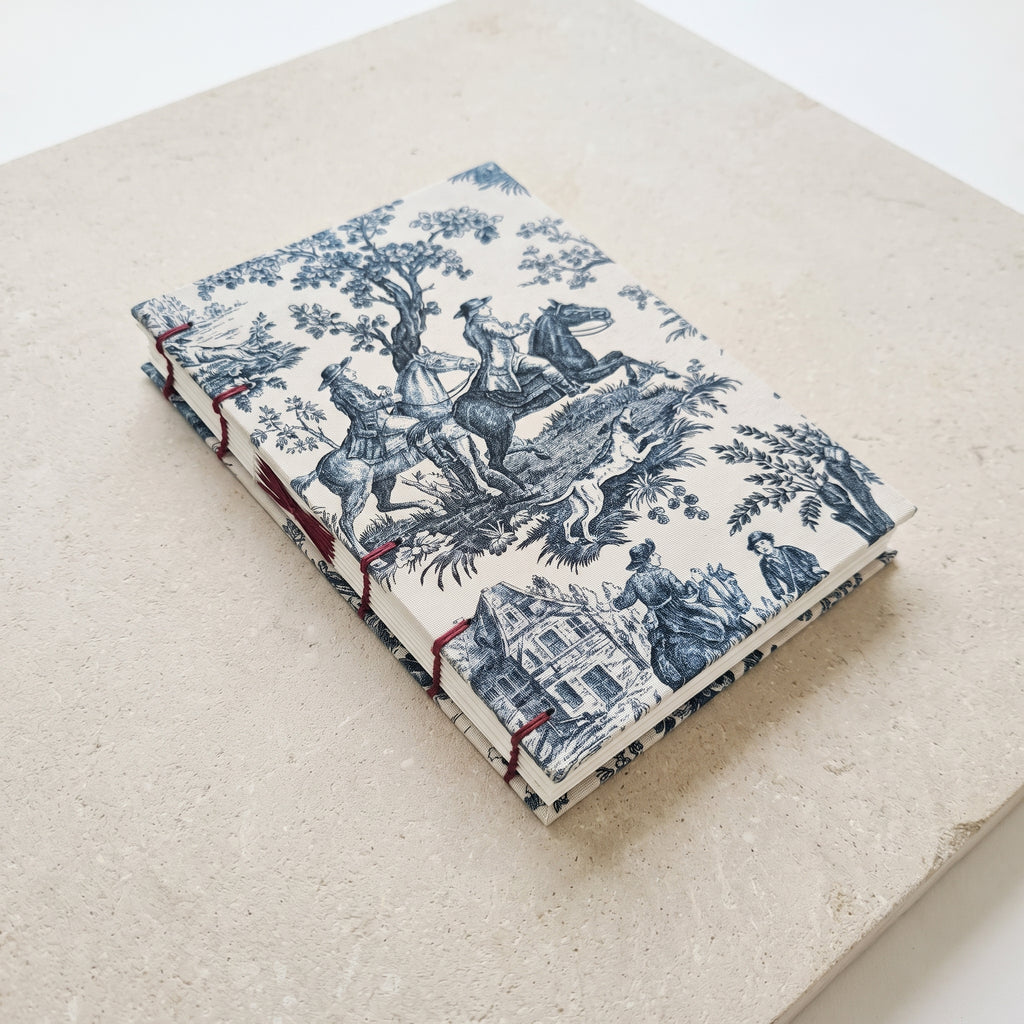 French Hunting Toile / Weekly Calendar 2027