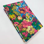 Block Printed Table Cover / A5 lined