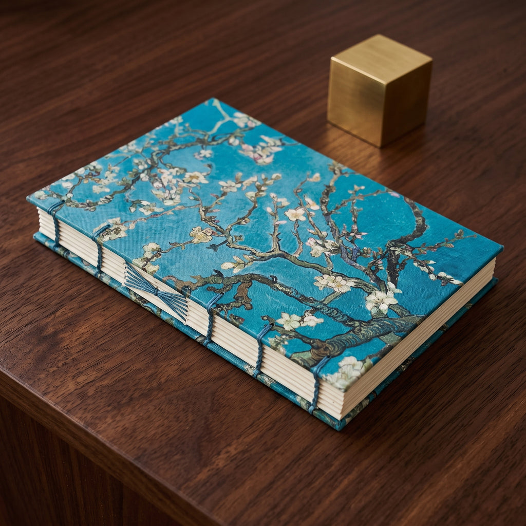 Almond blossom by Vincent Van Gogh / A5 lined